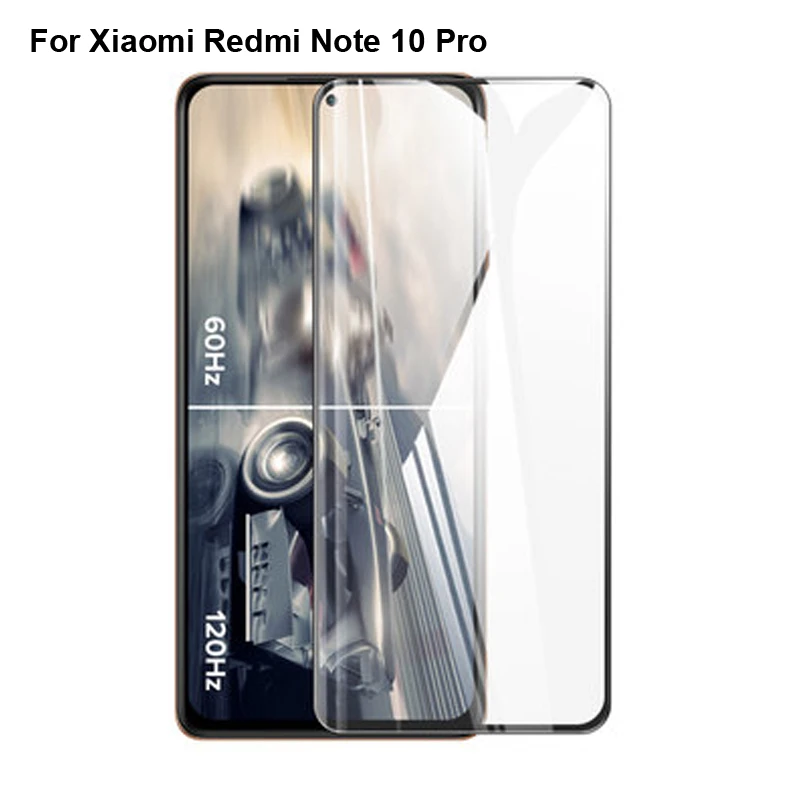 

5 шт. 9H полноэкранное Защитное стекло для Xiaomi Redmi Note 10 полноэкранное защитное закаленное стекло красное Mi Note10 Pro