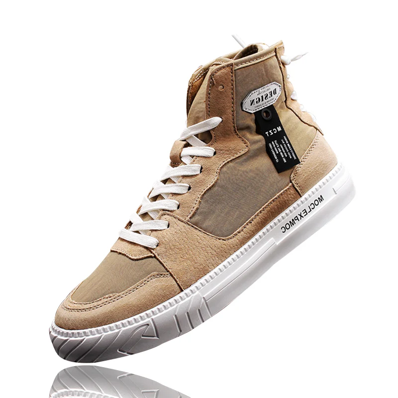 

Morematch HOT! Autumn Winter New Men Sneakers Ankle boots High Top Men Shoes Retro leather Casual Men Boots Male Casual boots