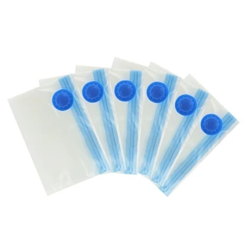 

6PCS 90x130cm Large Vacuum Vacum Storage Saving Space Seal Bag Home Organiser-ABUX