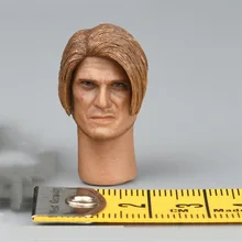 

New Toy 1/12th PCTOYS Expendable Agents PC020 Longer Male Head Sculpture Model For 6inch Body Doll DIY Accessories