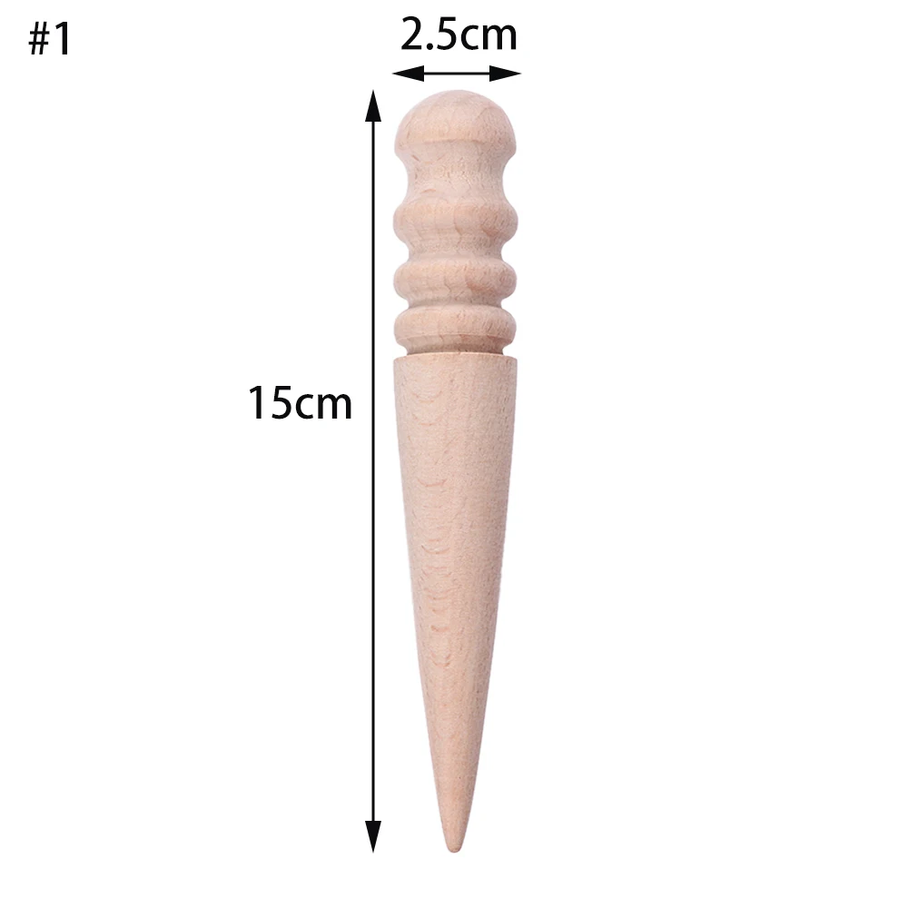 1 шт мульти-Размеры деревянный край Триммер круглый деревянный стержень, полировальный кожи крафт бумага инструмент для шитья приработки уп аксессуары ручной работы