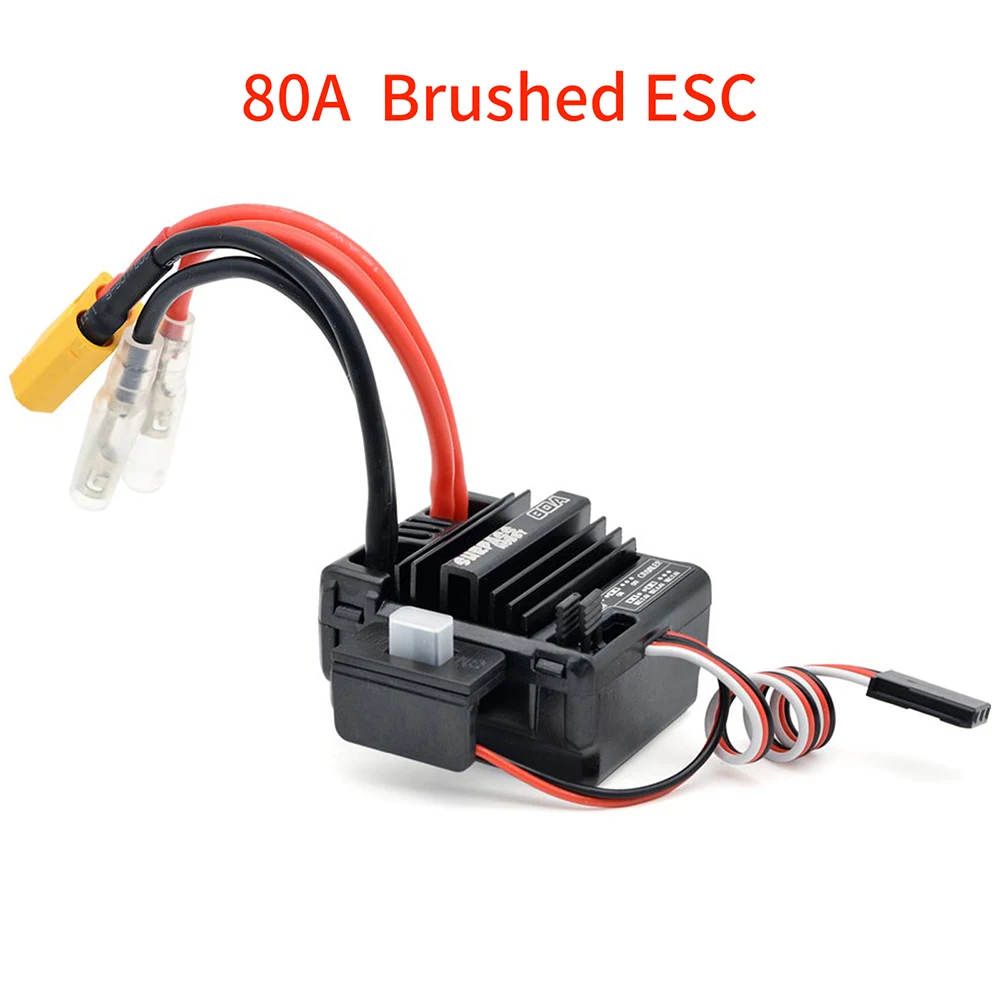 SURPASSHOBBY ESC 80A Щеточный для RC Краулеров 1/10 1/12 - Wltoys