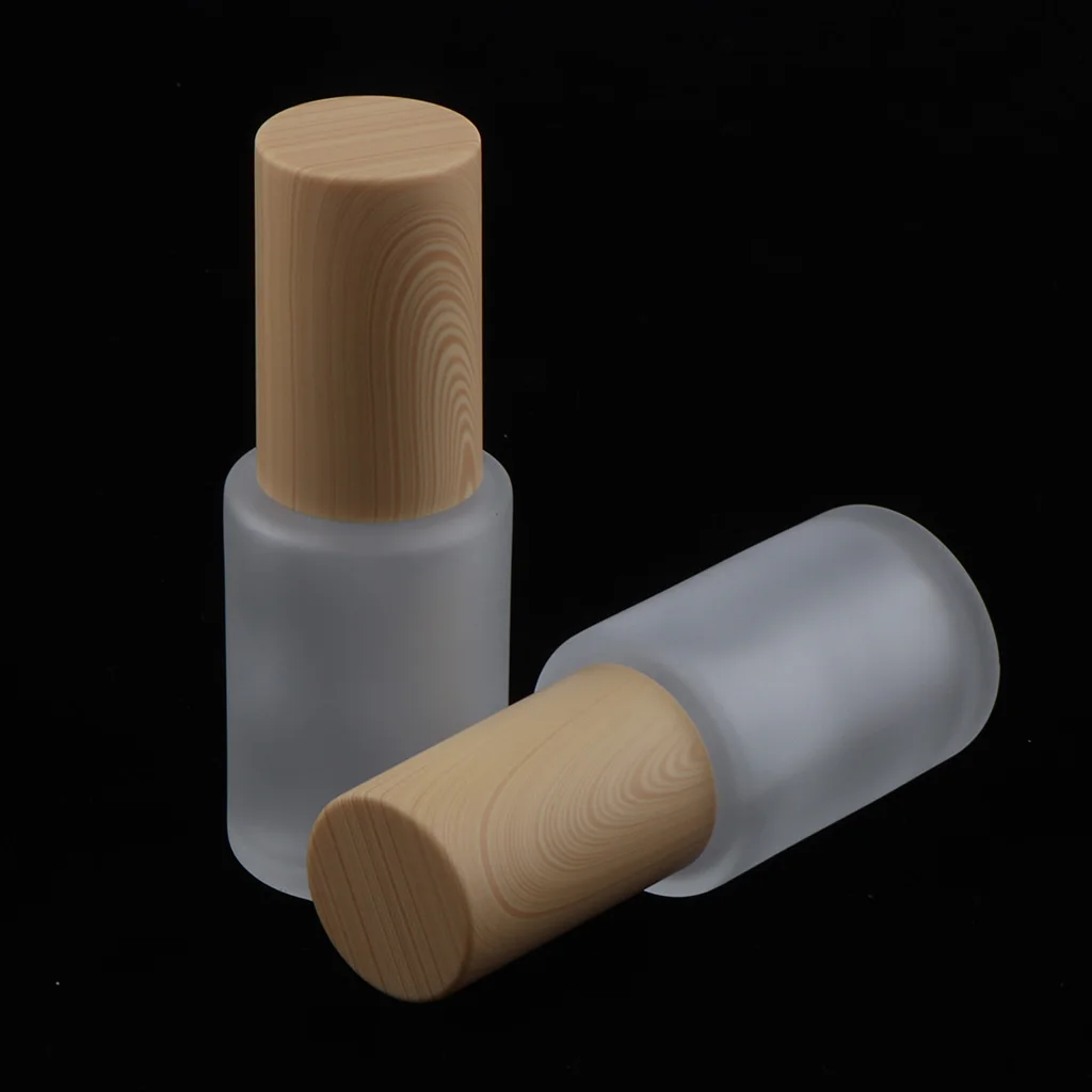 2 Pieces Empty Makeup Perfume Fine Mist Spray Glass Bottles Refillable Atomizer Pump Sprayer Container, 30/40/60/80/100/120ml