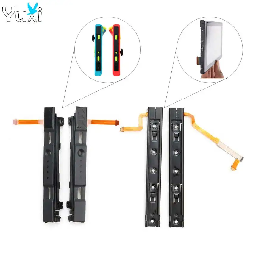 Yuxi Lr Lr Sinistra Destra Track Slider Ferroviario Parti Di Riparazione Per Nintend Interruttore Ns Console Ferroviario Per La Gioia-Con Joycon Contr