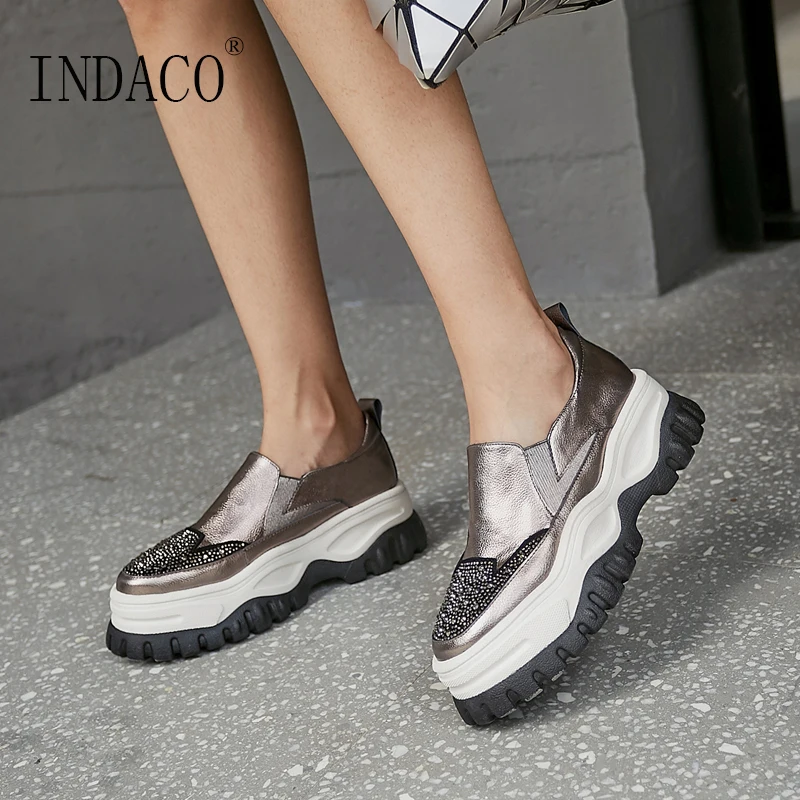silver rhinestone sneakers