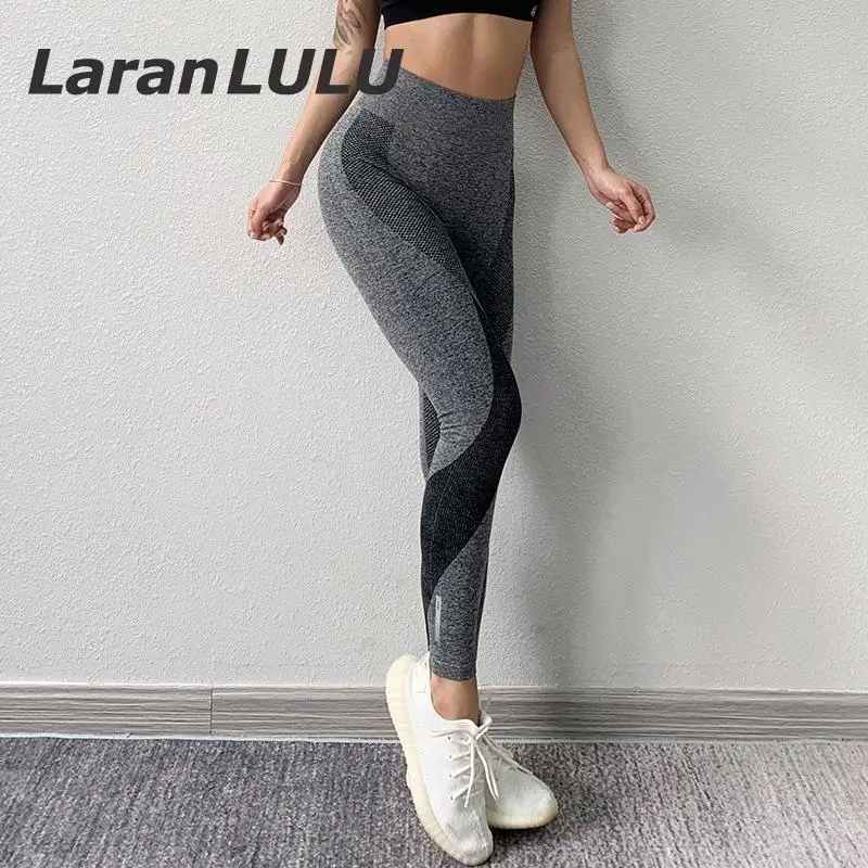 Women Ombre Vital Seamless Leggings High Waisted Yoga Pants Gym Sport Butt Slim Stretch Running Tights Sexy Push Up |