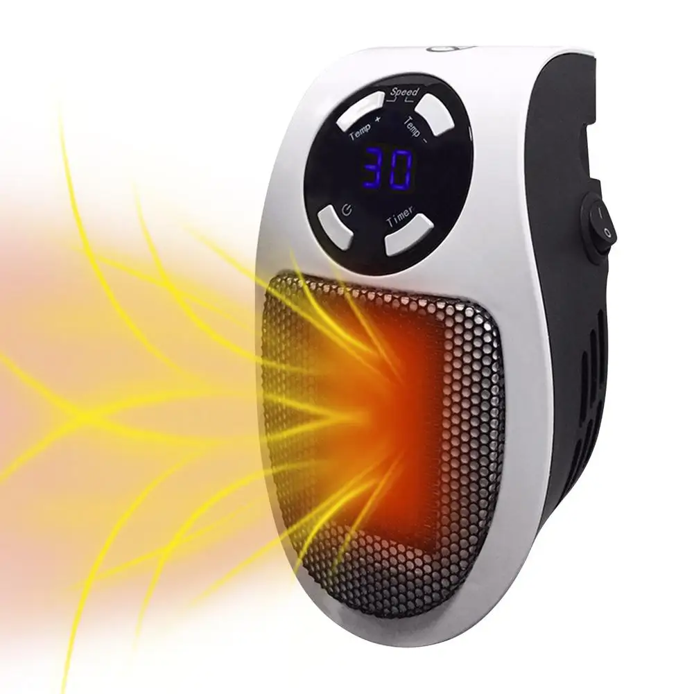Space Heater - Mini Kachels-Plug-In Verwarming-Badkamer  Verwarming-Elektrische Verwarming Met Thermostaat Timer En led Display Voor  Off - AliExpress