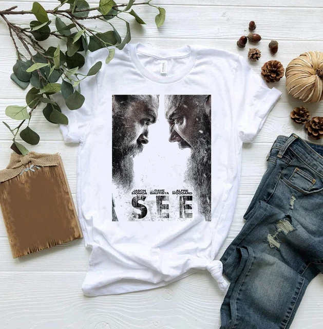 2022 See Tv Show T Shirt See Season 2 Shirt Women Clothes Female Clothing Baba Voss Tshirt  Harajuku Streetwear Tees Top M6157