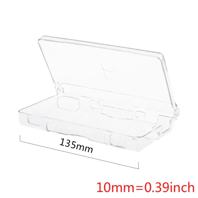 1PC Crystal Case Clear Hard Skin Cover Housing Shell Protective for DSL NDS Lite NDSL
