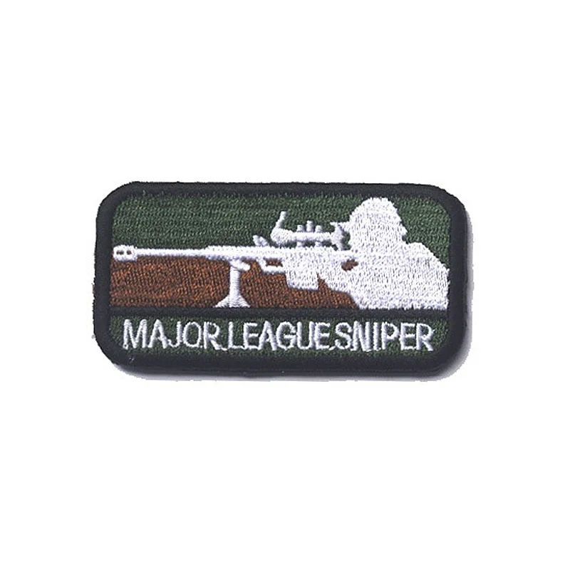 Mil-Spec-Major-League-Sniper-Patch-Morale-Military-BADGES-Hook-Loop-3D-Embroidery-Army-Armband-Patches (4)