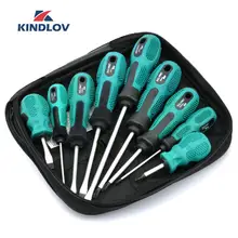 KINDLOV Набор отверток точность Torx шестигранные отвертка с магнитными Изолированная ручка 6/9 шт. Многофункциональный ремонтный набор ручных инструментов