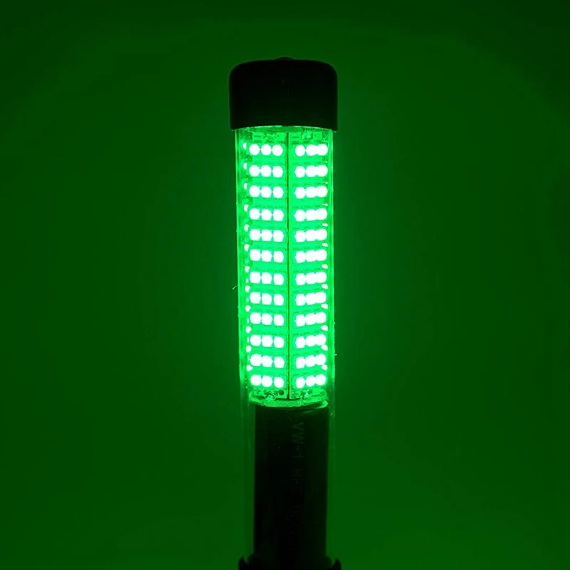 12v 180 светодиодный 900 люмен приманки Finder ночное рыбацкая лодка глубоково погружения подводный светильник зеленый светильник