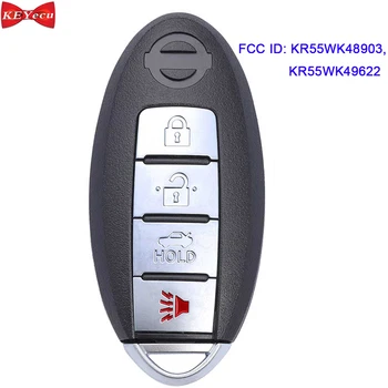 

KEYECU for Infiniti FX35 G37 Q40 for Nissan Altima Maxima Murano Remote Control Car Key Fob 315MHz KR55WK48903 KR55WK49622
