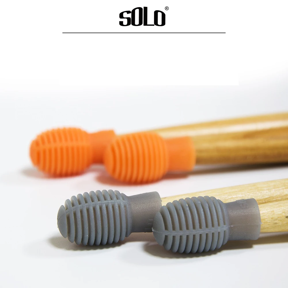 4 PAIR Drum Mute Drum Dampener Silicone Drumstick Silent Practice Tips- ACC