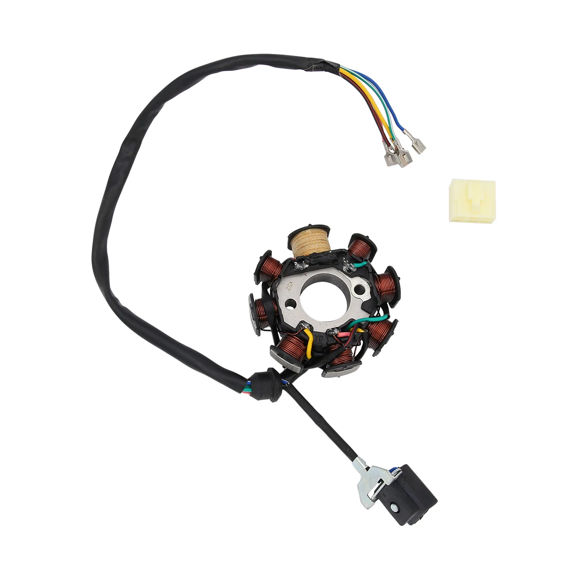 Statore Magneto Piastra 8 Bobina Per 125Cc 150Cc 200Cc 250Cc 300Cc Atv Quad Pro Pit Dirt Bike Taotao