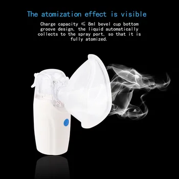 

Family Ultrasonic Nebulizer Compact Portable Inhaler Nebulizer Mist Discharge Inhaler Automizer Adult Child