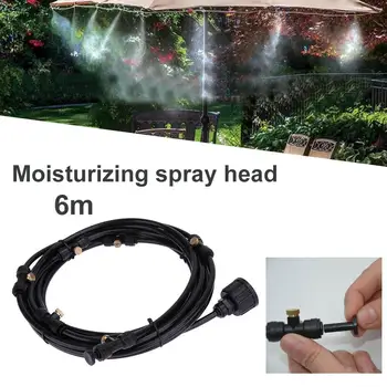 

6m Automatic Multi-Function Water Sprinkler Misting Sprinkler Watering Spray Nozzle Cooling Yard Humidification Lawn Sprinklers