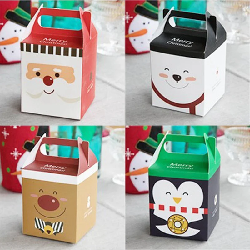 

Christmas Gift Box Beautifully Folded Colorful Christmas Apple Box Christmas Stocking Ornaments