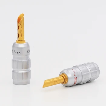 

BA1423 CMc Gold Plated Banana Speaker Connectors Banana Jack BFA