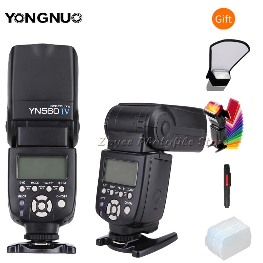Беспроводная вспышка Yongnuo YN560IV Speedlite 2 4G для цифровой зеркальной камеры Canon Nikon Sony