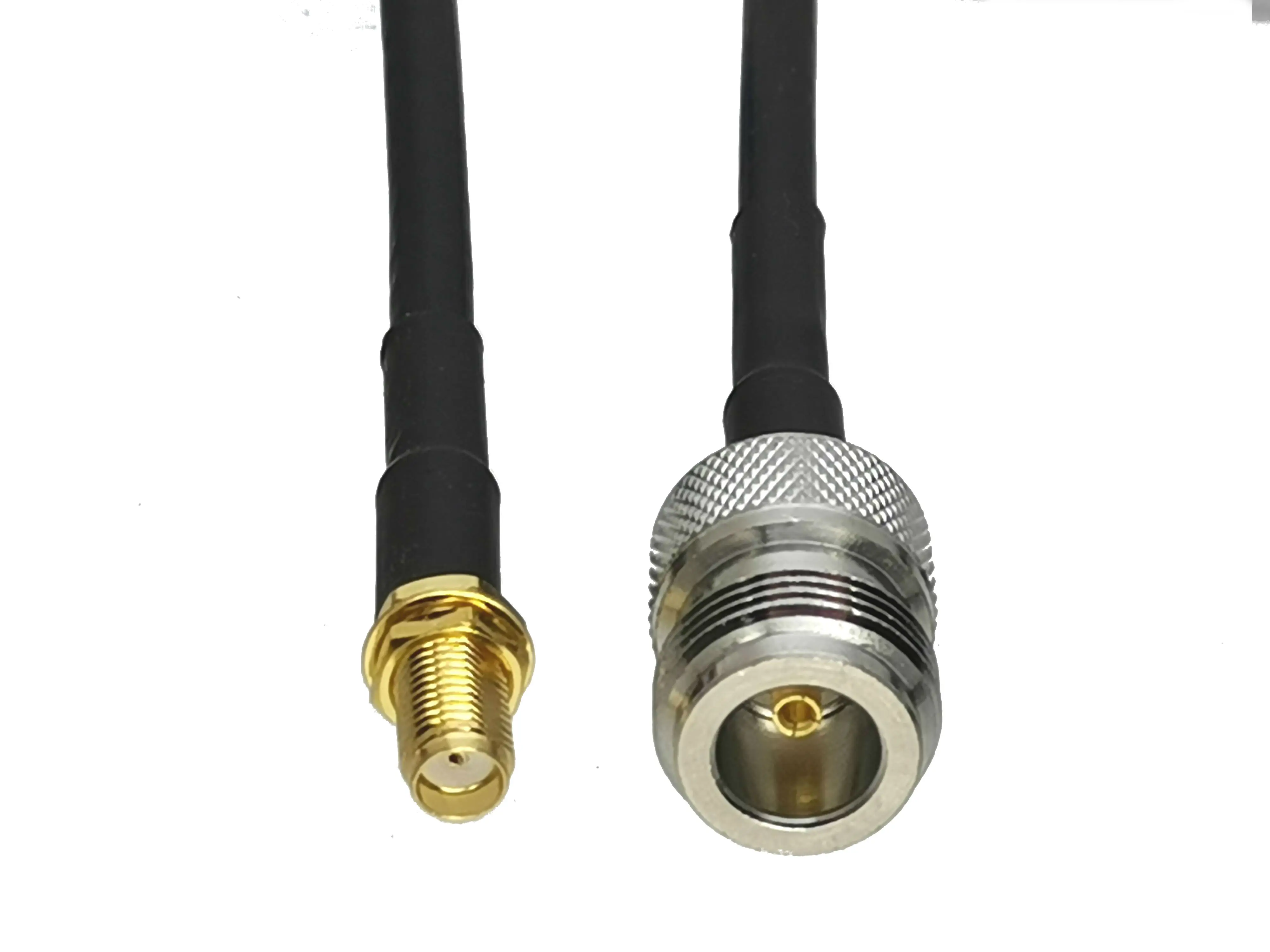 RG58 кабель N гнездовой разъем К разъему SMA перегородка гайка RF коннектор прямой 6