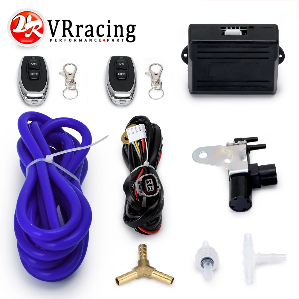 VR - 2 .5&quot 63mm 3&quot 76mm Wireless Remote Vacuum Exhaust Cutout Valve Controller Set with Remotes For BMW E36 E46 Honda Acura |