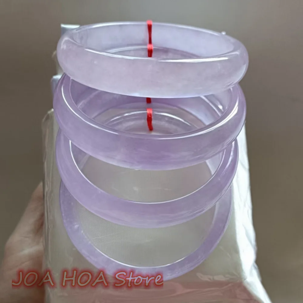 Fine Latest Natural Myanmar Jadeite Bracelet Exquisite Fashion Jade Bangle Perfect Handring Delicate Woman Jewelry