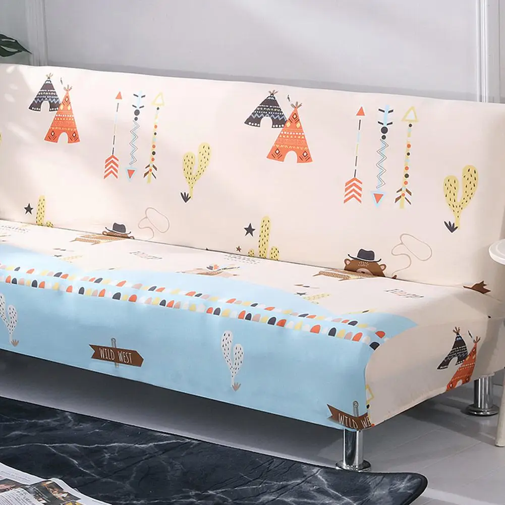 Эластичный чехол для дивана, все включено, ткань, простая трехместная диванная подушка, нескользящий чехол для кровати, быстрая