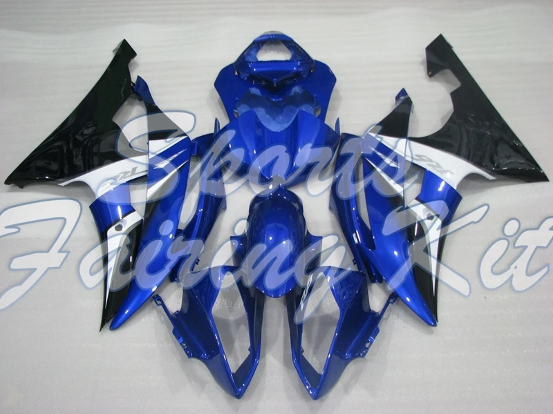 Наборы обтекателей для YAMAHA YZFR6 2008 - 2015 синий черный Abs обтекатель YZF600 R6 кузов YZF 2010 |
