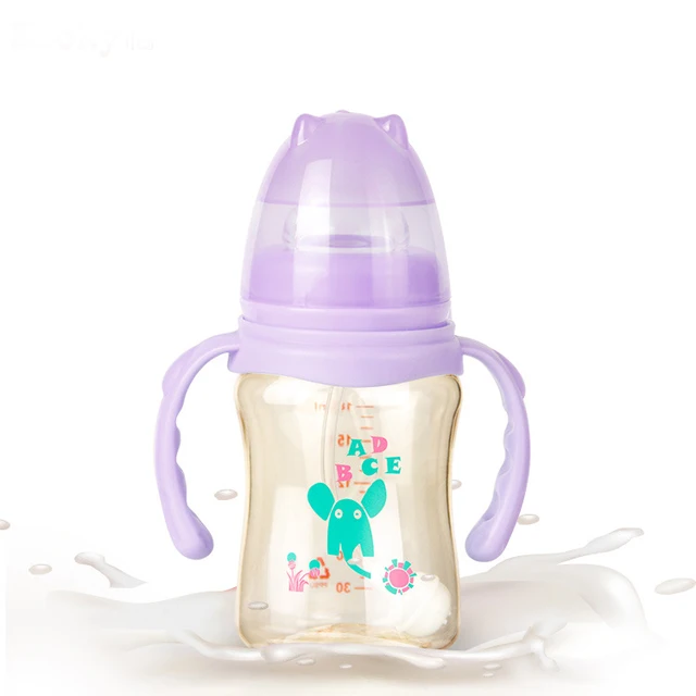 curved baby bottle