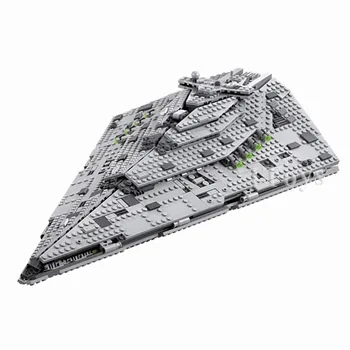 

1416Pcs Star Warsing The First Order Star Destroyer Model Building Blocks Bricks Compatible 75190 Toys for Kids Gifts