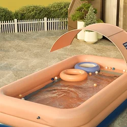3 Layer Swimming Pool Toys 4.28m Adults Outdoor Big Family Inflatable Pool Picina Inflavel Infantil Sports Entertainment AB50YC