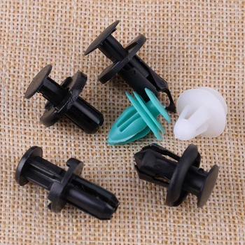 

Interior Fastener Clip Accessory Set Push Pin Panel Assortment Plastic 18 species Car
