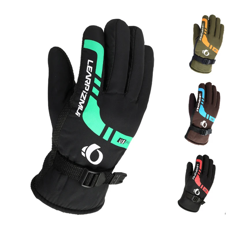 

Men's Ski Gloves Heated Winter Outdoor Thickening Windproof Waterproof Non-slip Wear Resistant Motorcycle/riding/cycling Gloves