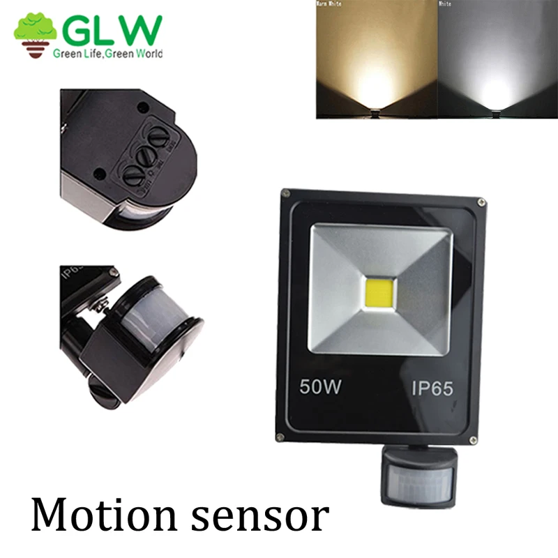 110v Outdoor 50w Led Flood Light Us Plug With Sensor Waterproof 50w Led Flood Light Us Plug With Sensor