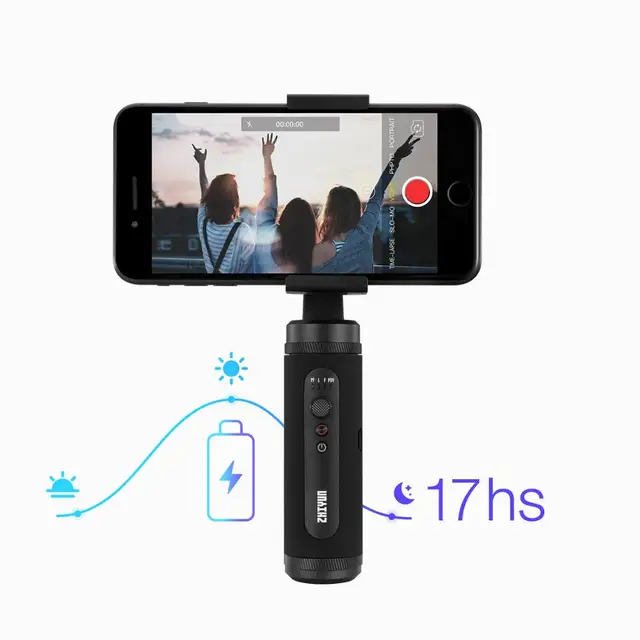 ZHIYUN SMOOTH Q2  רשמי חלק  טלפון Gimbl 3 ציר כיס גודל כף יד מייצב עבור Smrtphone iPhone סמסונג HUAWEI Xiomi vlog|Hndheld Gimbl|  -2