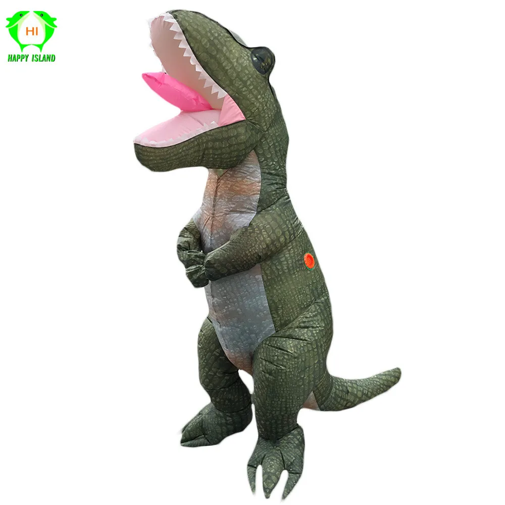 

Cosplay Lizard dragon T REX Dinosaur Full Suit Cosplay Costume Purim Halloween Inflatable Dinosaur Costume For Adult Men Women