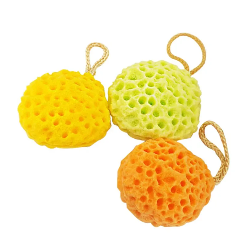 Губка из пенопласта в форме соты для душа Loofa натуральные губки шара мягкие