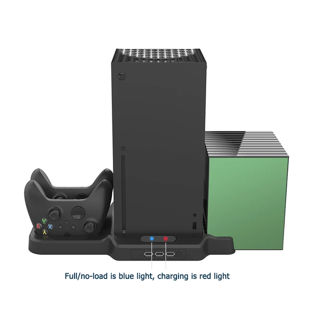 Xbox Series X Multi-Function Carregamento Host, Base Ventilador De  Refrigeração, Assento Do Punho, Tipo C Carregamento com Suporte De  Auscultadores, PG-XBX023 - AliExpress