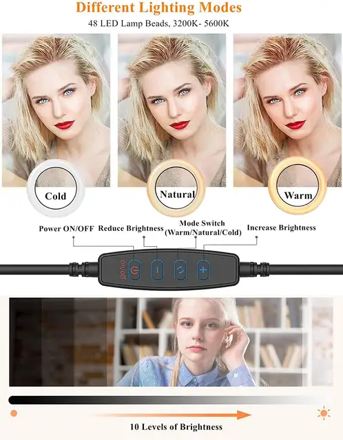 Selfie Ring Light Stand - Image 2