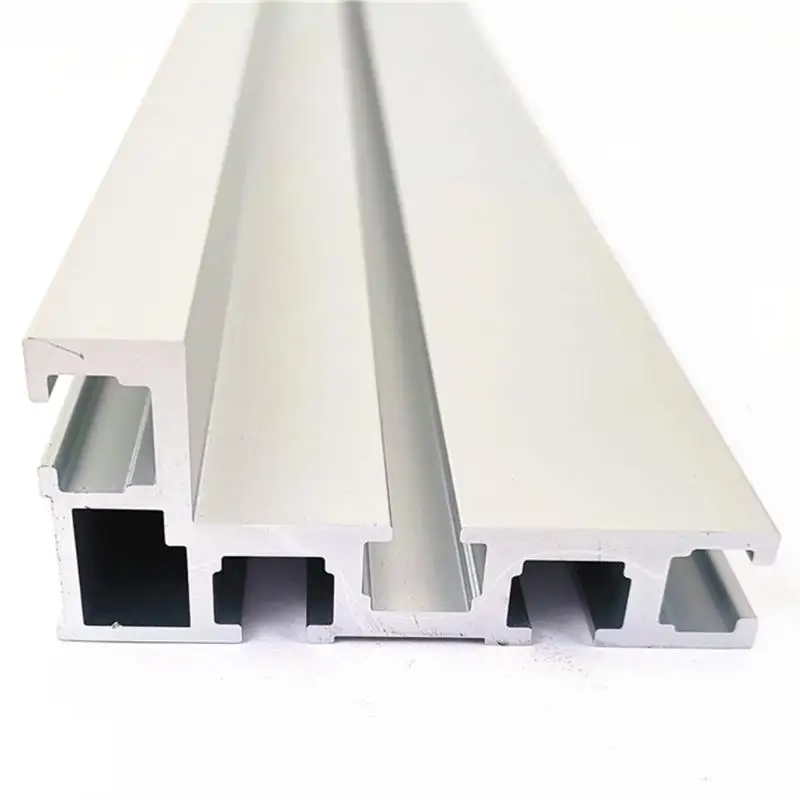  400mm Aluminium Profile 75mm Height Aluminium Alloy Corrosion Resistance Durable with T-tracks Wood