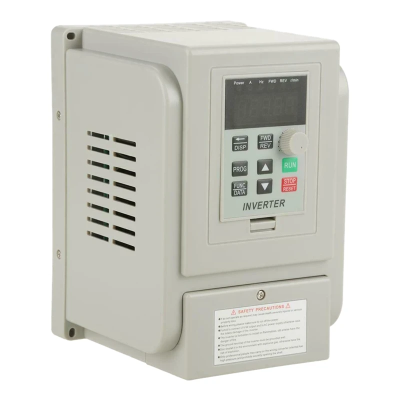 1.5KW 3HP частотно регулируемым приводом 8A AC 220V один 3 фазный Скорость регулируемый