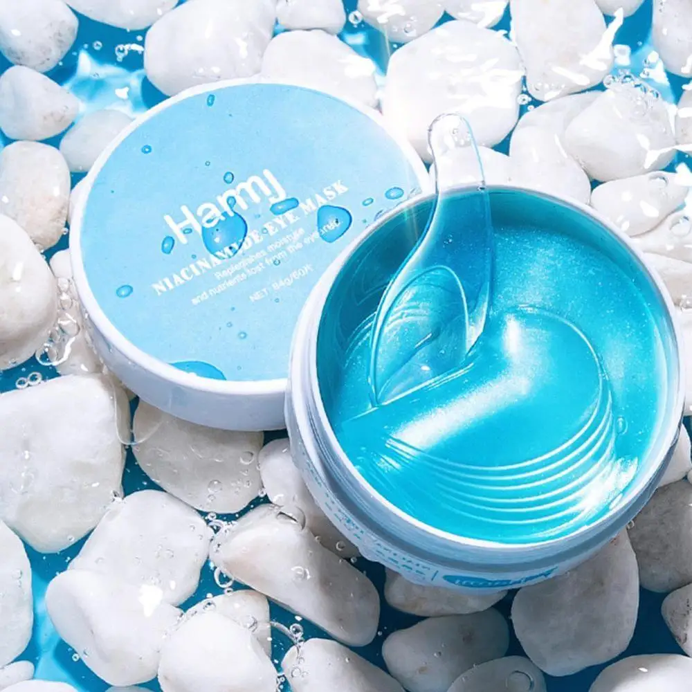 

60pcs Anti Wrinkle Eye Patches Mask Crystal Collagen Under the Eyes Sleep Mask Remove Dark Circles Hydrogel Patch