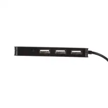 Sound Card Adapter Multi-Function USB HUB + Enternal Stereo with 3 USB 2.0 Ports 2 Micphone Jack 3.5mm Earphone Audio AUX
