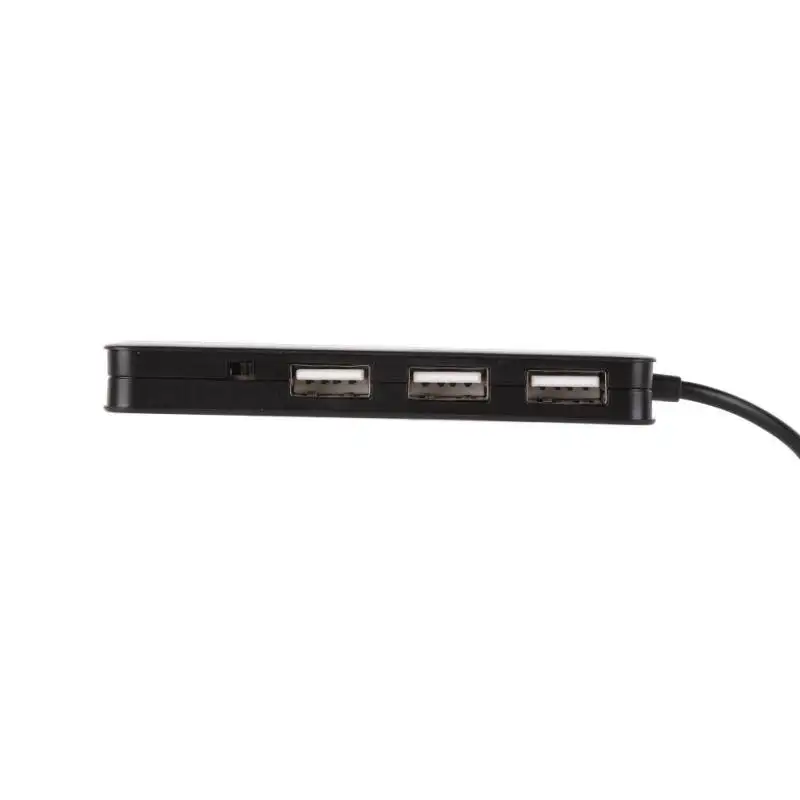 

Sound Card Adapter Multi-Function USB HUB + Enternal Stereo with 3 USB 2.0 Ports 2 Micphone Jack 3.5mm Earphone Audio AUX