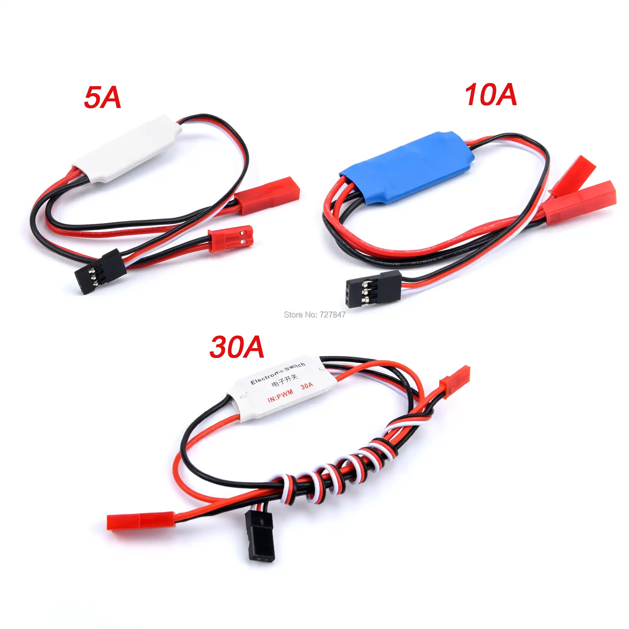 RC 30A 3.7V-27V Remote Control Electronic Switch Receiver PWM Signals UK Seller