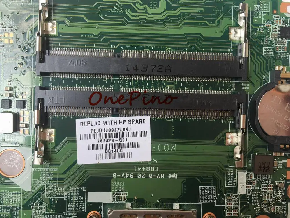 Fit for 17 17-F laptop motherboard 763428-001 763428-501 DAY23AMB6C0 DAY23AMB6F0 A10 cpu 2GB DDR3 t