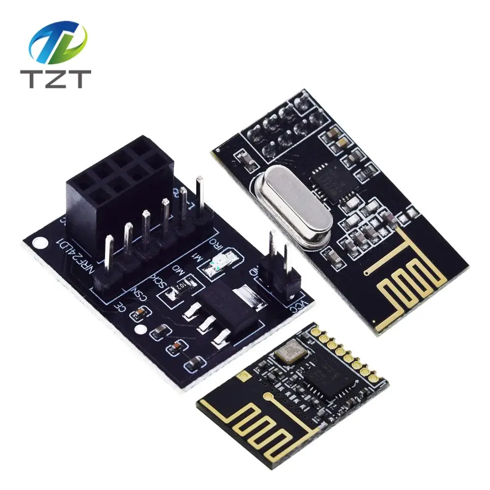 2 x nrf24l01 2.4ghz RF Wireless Ricetrasmettitore modulo per Raspberry Pi Arduino