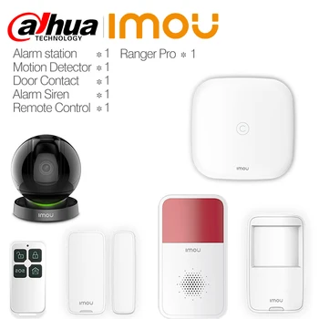 

Dahua Imou Wireless Alarm System WIFIMotion Detector Door Contact Alarm Siren Remote Control Ranger Pro For home Security