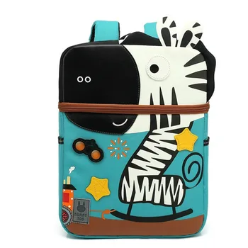 

Kindergarten School Bags For Kids 2020 New 3D Cartoon Zebra Model Baby Age 3-6 Children Cute Anti-lost Toddler School Backpack